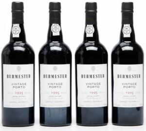 12 bts. Burmester Vintage Port 1995 A hfin. Oc.
