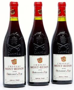 6 bts. Chateauneuf-du-Pape, Mont-Redon 1990 A hfin. Oc.