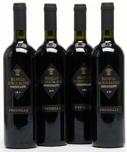 12 bts. Brunello di Montalcino, Predella 2005 A hfin. Oc.