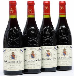 10 bts. Chateauneuf-du-Pape, Domaine Raymond Usseglio 2000 A hfin. Oc.