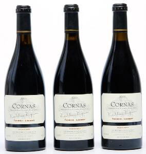 6 bts. Cornas Vieilles Vignes, Tardieu- Laurent 2000 A hfin.