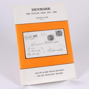 Litteratur. Denmark. The Inland Mail 1871-1902. Af Mogens Juhl 1990. 69 sider.