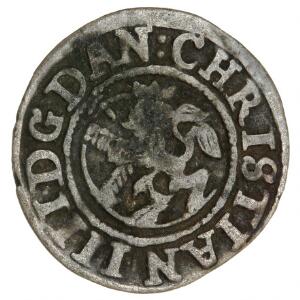 Norge, Christian IV, 2 skilling 1648, NM 134, H 17