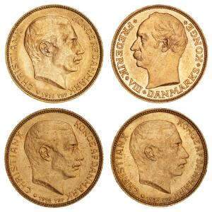 20 kr 1909, H 1, F 297 20 kr 1913, 1914, 1916, H 1A, F 299. 4