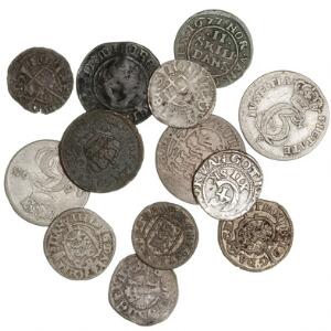 Christoffer af Bayern - Christian V, 13 mønter