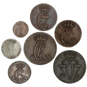Christian VII, 7 skillingsmønter