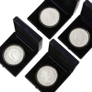 Eventyrmønter, 10 kr 2005, Den Grimme Ælling, Sieg 2, 2 stk. samt, 10 kr 2005, Den Lille Havfrue, Sieg 5 2, i alt 4 stk.