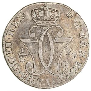 Norge, Christian VII, 12 speciedaler 1777, NM 18, H 3