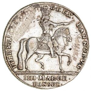 Norge, Frederik IV, 4 mark  krone 1723, NM 3, H 3