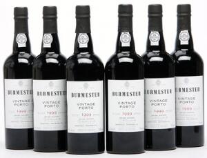 12 bts. Burmester Vintage Port 1999 A hfin. Oc.