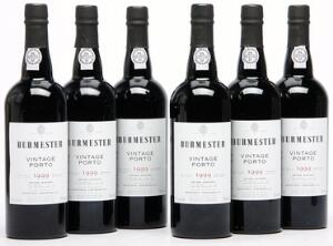 12 bts. Burmester Vintage Port 1999 A hfin. Oc.