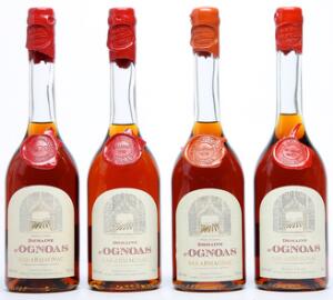 1 bt. Bas Armagnac, Domaine dOgnoas 1957 A hfin.  etc. Total 4 bts.