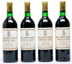 11 bts. Château Pichon Longueville Comtesse, Pauillac. 2. Cru Classé 1980