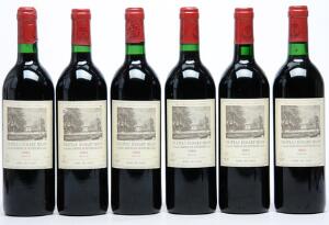 12 bts. Château Duhart Milon, Pauillac. 4. Cru Classé 1983 A hfin. Owc.