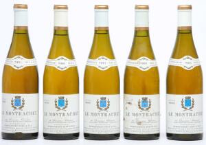 5 bts. Le Montrachet Grand Cru, Maison Remoissenet Pere et Fils  1993 A hfin.