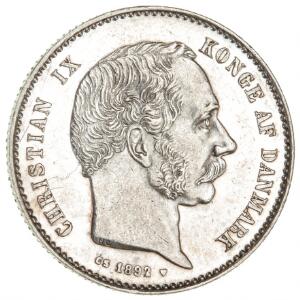 1 kr 1892, H 14A