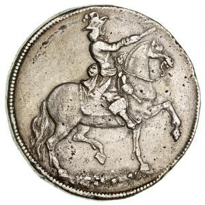 Christian V, 8 mark  2 krone 1675, H 72, Aagaard 15, græsbund, svage monteringsspor 
