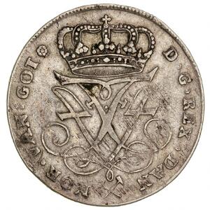 Norge, Frederik IV, krone 1726 HCM, NM 5, H 4