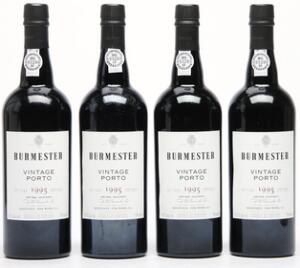 12 bts. Burmester Vintage Port 1995 A hfin. Oc.