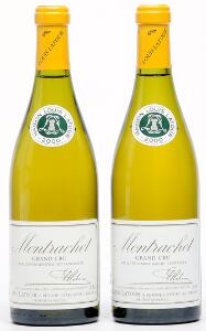 2 bts. Montrachet Grand Cru, Domaine Louis Latour 2000 A hfin.