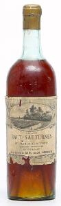 1 bt. Haut Sauternes 1929 Bottled in DK. B tsus.