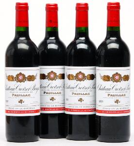 12 bts. Château Croizet Bages, Pauillac. 5. Cru Classé 2001 A hfin. Owc.