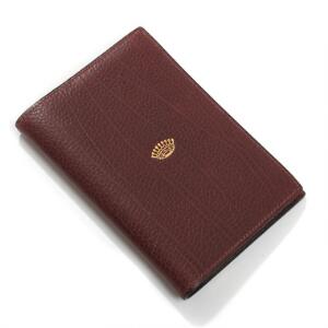 Hermes Notesbog af rødbrunt skind, front med guldpræget krone. Original æske og støvpose medfølger. 13,5 x 10. 2010.