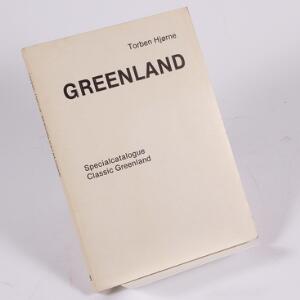 Grønland. Litteratur. Specialcatalogue Classic Greenland. Af Torben Hjørne 1985. 96 sider.
