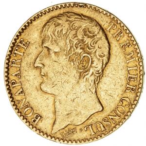 Frankrig, Napoleon Bonaparte, 40 Francs An 12 A  1803-1804, F 479