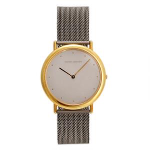 Georg Jensen Herrearmbåndsur af 18 kt guld Design Thorup  Bonerup, ref 1347. Quartz. 2000erne.