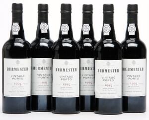 12 bts. Burmester Vintage Port 1995 A hfin. Oc.