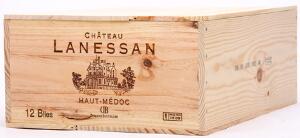 12 bts. Chateau Lanessan, Haut Medoc 2006 A hfin. Owc.
