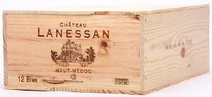 12 bts. Chateau Lanessan, Haut Medoc 2006 A hfin. Owc.