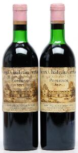 2 bts. Vieux Château Certan, Pomerol 1971 AB ts.