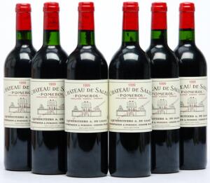 12 bts. Château De Sales, Pomerol 1999 A-AB bn. Owc.