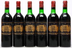 6 bts. Château Palmer, Cantenac - Margaux. 3. Cru Classé 1979