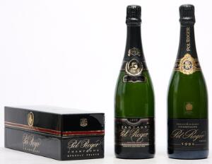 1 bt. Champagne Cuvée Sir Winston Churchill, Pol Roger 1995 A hfin. Oc. etc. Total 2 bts.