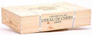 6 bts. Condrieu Coteau de Chery, M.Chapoutier 2010 A hfin. Owc.