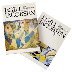 Per Hovdenakk Egill Jacobsen. 2 vol. Cph 1980-85. One of 1000 num. copies, this 869122. With 2 orig. and signed lithographs. 2