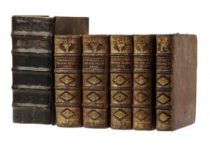 Danish Law with crowned monogram Collection of 16 vols. of Forordninger decrees and regulations. Cph 1699-1771.  2. 18