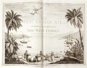 Caribbean Thomas Jefferys Atlas des Indes Occidentales ou Description géo-hydrographique des régions [...] 1777.