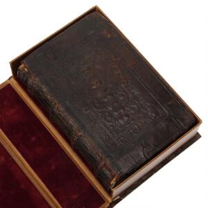 Acorn-binding Fausti episcopi de gratia dei, et humanae mentis libero arbitrio [...]. Basel 1528. Probably bound by Jean Norins.