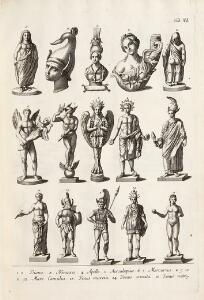 Etruscan antiquities Antonio Francisco Gorio Etrurische Alterhümer. Nuremberg 1770. 1 vol. 2