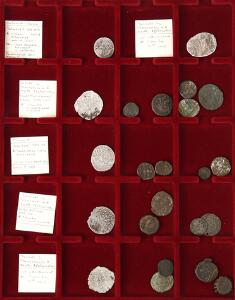 Persien, antikkens Grækenland etc, 23 sølv- og kobbermønter