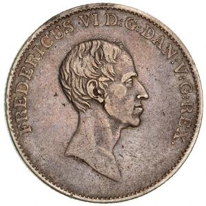 Frederik VI, speciedaler 1824 CFG, H 26A
