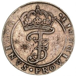 Frederik III, 4 mark  krone 1668, H 113A, Aagaard 117.3