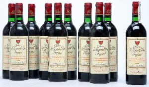 10 bts. Château La Tour du Pin Figeac, Saint-Émilion Grand Cru Classé 1982 A-AB bn.