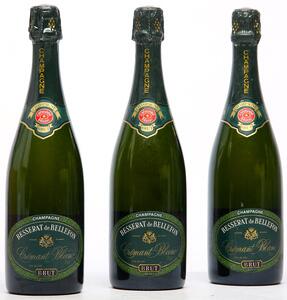 9 bts. Champagne Brut Crémant Blanc, Besserat de Bellefon A-AB bn. Oc.