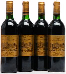 12 bts. Chateau DIssan, Margaux. 3. Cru Classé 1990 A-AB bn. Owc.