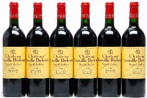 12 bts. Château Léoville Poyferré, Saint - Julien. 2. Cru Classé 1998 A hfin. Owc.